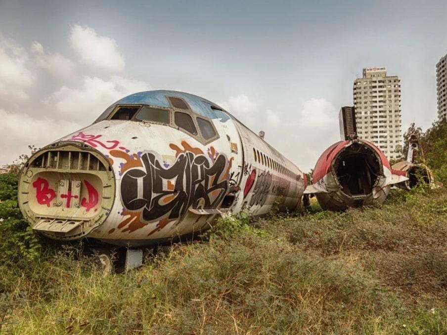 Graveyard of Plane, Thailand graveyard of planes
